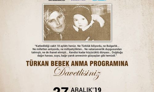 Türkan Bebeğin Vefatının 35. Yıl dönümü Anma Programı