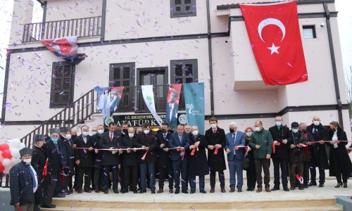 Ergene Belediyesi Atatürk Evi Müzesi açıldı