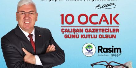 Basn Mensuplarmzn 10 Ocak alan Gazeteciler Gn Kutlu Olsun