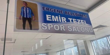 Ergene Belediyesi Emir Tezelin Adn Spor Salonuna Verdi