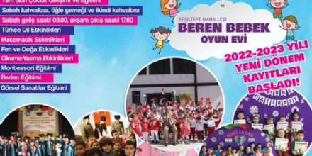 Ergene Belediyesi Beren Bebek Oyun Evinde Yeni Dnem Kaytlar Balad