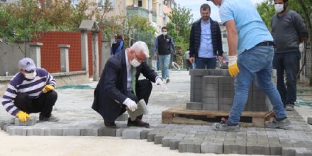 Ergene Belediyesi Yol almalarna Aksatmadan Devam Ediyor