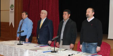 Belediye Meclisinin Nisan Ay Olaan Meclis Toplants Yapld