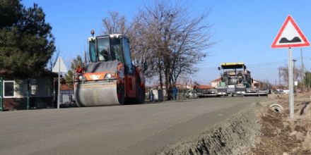 Krkgz Esenler Mahallesi Beton Yol almas Balad