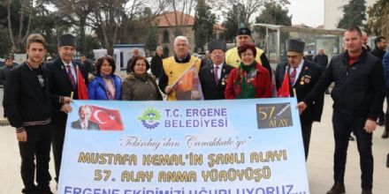 Bakan Yksel 57. Alay Sancak Devir Teslim Trenine Katld