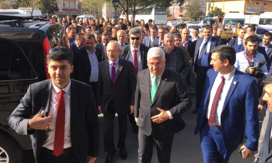 CHP Genel Bakan Kemal Kldaroludan Ergeneye Ziyareti