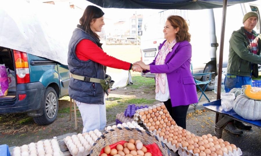 Cumhuriyet Mahallemizde Halk Pazar Kuruldu