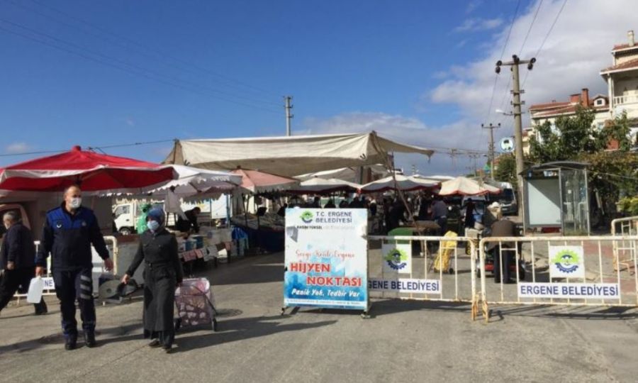 Ergene Belediyesi Zabta Ekipleri Pazar Denetimlerini Srdryor