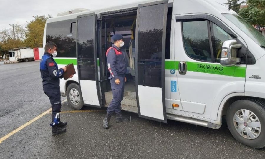 Ergenede Toplu Tama Aralarnda Covid19 Denetimleri Yapld