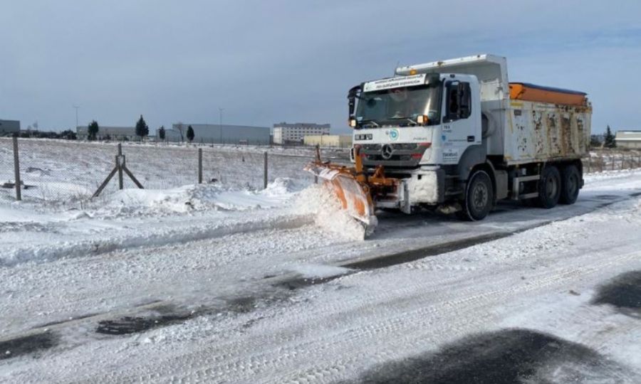 Ergenede Kar Zahmet Deil Rahmet Oldu