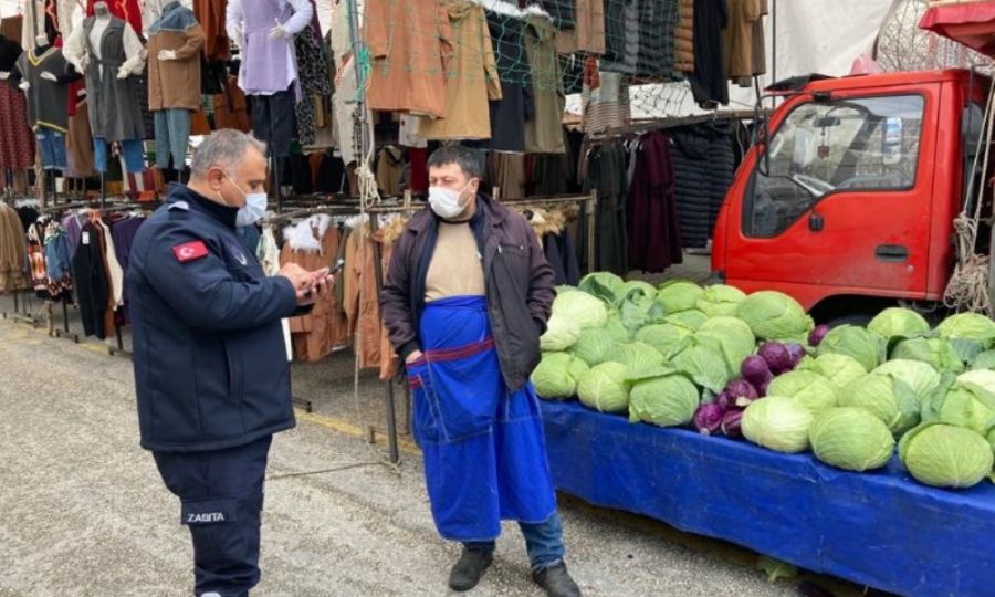 Ergene Belediyesi Zabta Ekipleri Pazarlarda Hes Kodu Uygulamasna Devam Ediyor