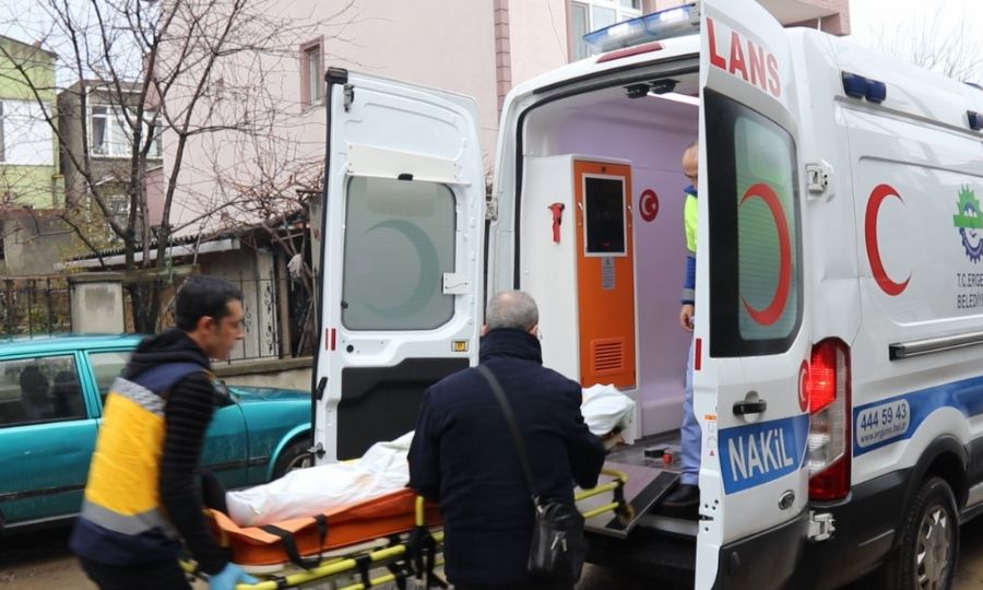 Ergenede Hasta Nakil Ambulans le 720 Sefer Yapld