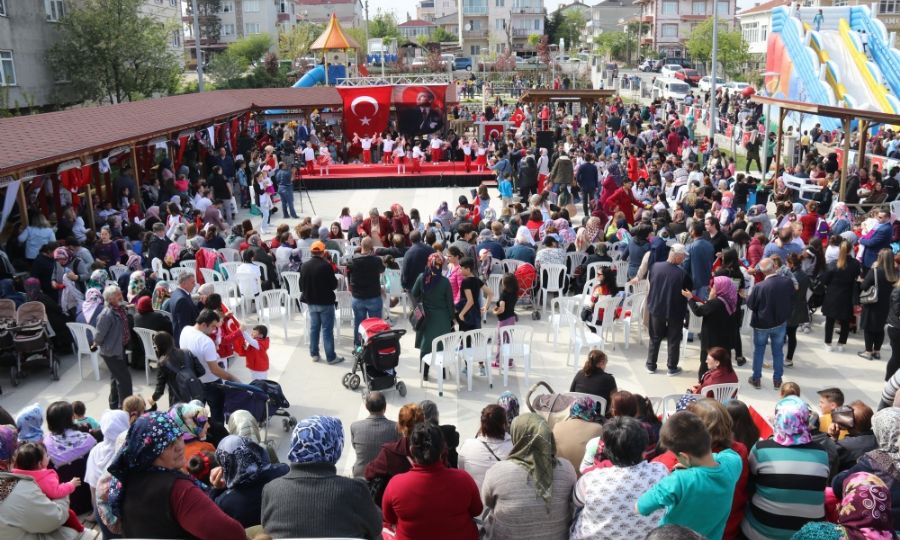 Ergene´de 23 Nisan ocuk enlii Byk Bir Festivale Dnt