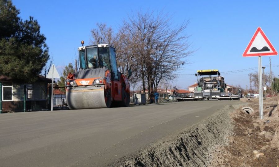 Krkgz Esenler Mahallesi Beton Yol almas Balad