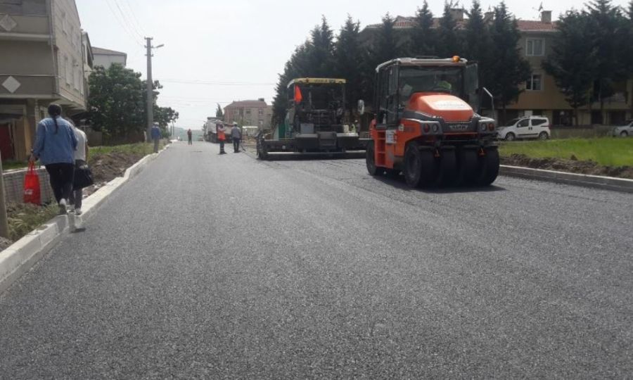 Salk Mahallesi 9uncu Sokakta Asfalt almas Tamamland